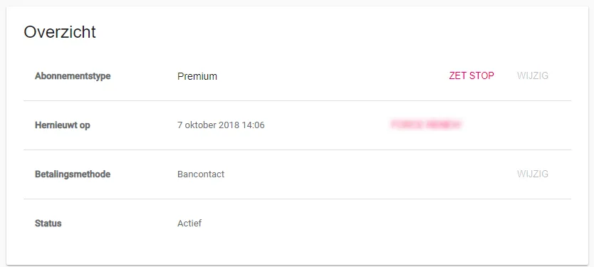 Overzicht van de drie formules Basis Praktijk, Standaard Praktijk en Premium Praktijk