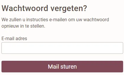 Screenshot: Enter the email address you use to log in to Halingo.