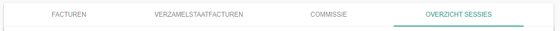 Screenshot: Go to the Overzicht sessies (Session overview) tab.