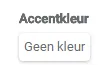 Screenshot: If you want a different accent colour, select the colour you want.