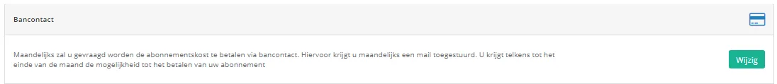 Screenshot: Enter the details of your new payment method. For Bancontact, the Belgian debit card scheme, click the…