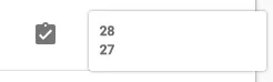 Screenshot: Click it to see every certificate issued for that invoice.