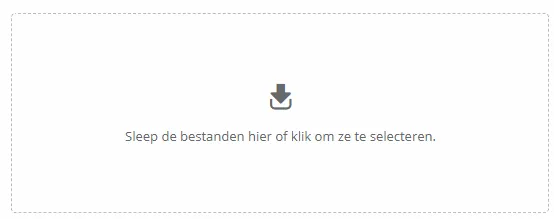 Bildschirmfoto: Klicken Sie auf das Uploadfenster.